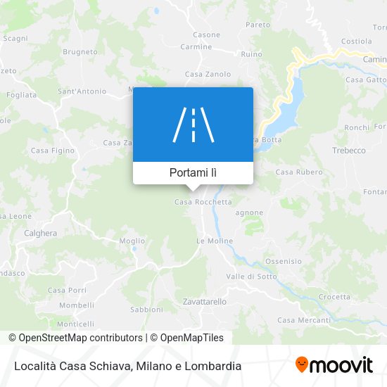 Mappa Località Casa Schiava