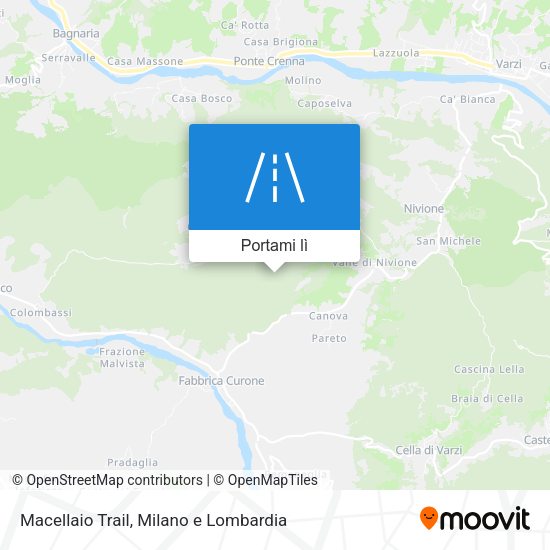 Mappa Macellaio Trail