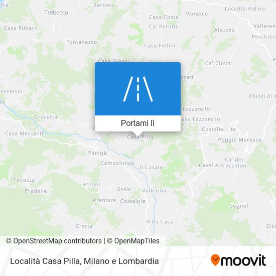 Mappa Località Casa Pilla