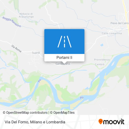 Mappa Via Del Forno