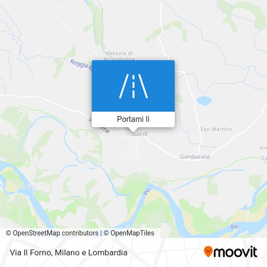 Mappa Via Il Forno