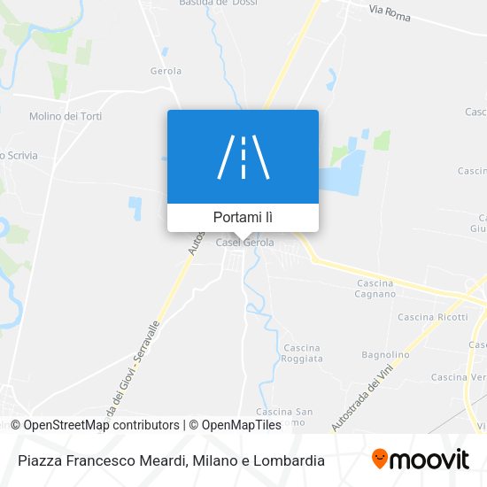 Mappa Piazza Francesco Meardi