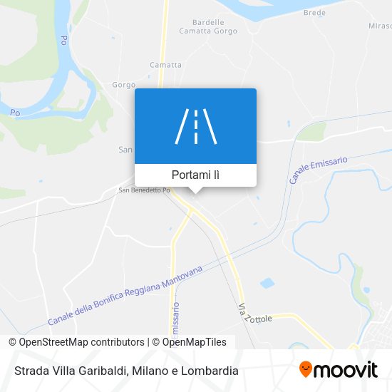 Mappa Strada Villa Garibaldi