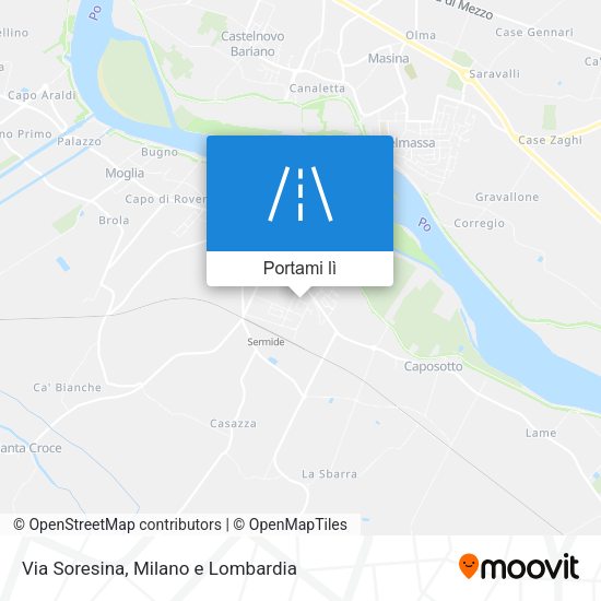 Mappa Via Soresina