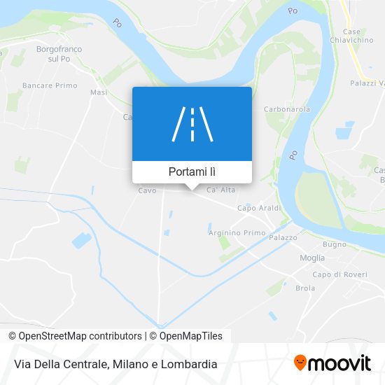 Mappa Via Della Centrale