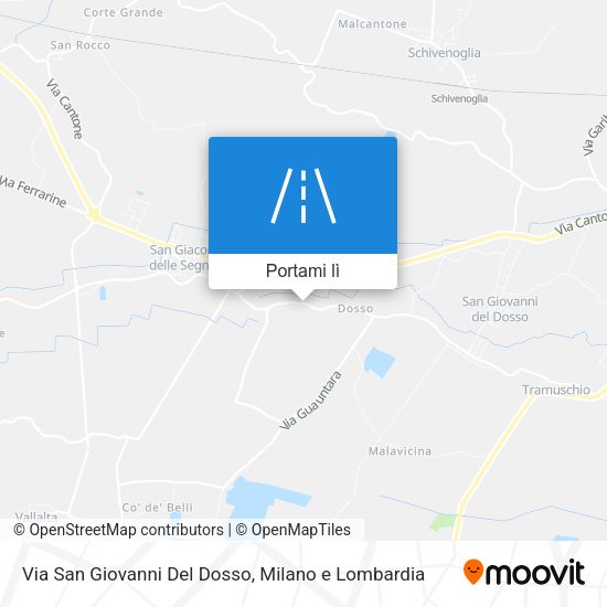 Mappa Via San Giovanni Del Dosso