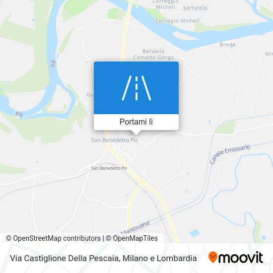 Mappa Via Castiglione Della Pescaia