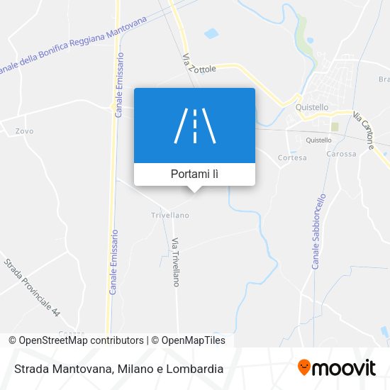 Mappa Strada Mantovana