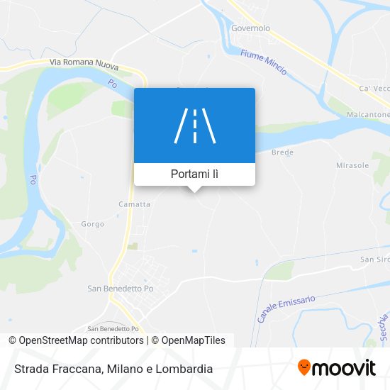 Mappa Strada Fraccana