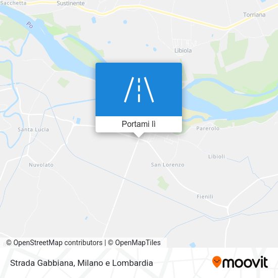 Mappa Strada Gabbiana