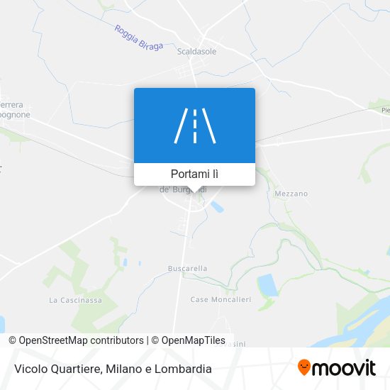 Mappa Vicolo Quartiere