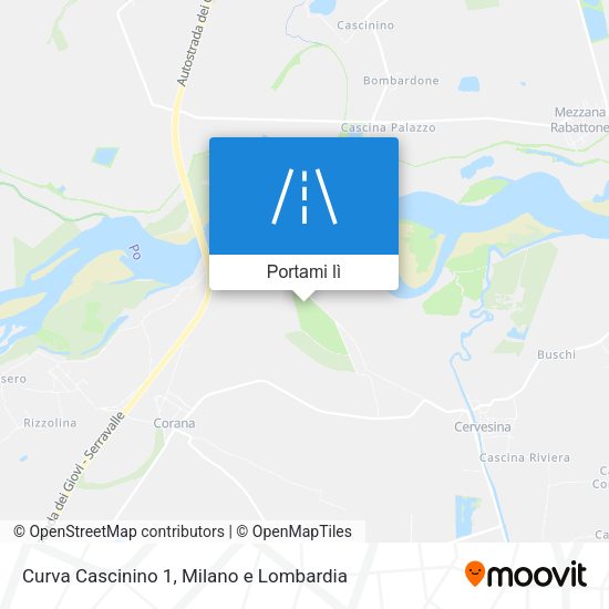 Mappa Curva Cascinino 1
