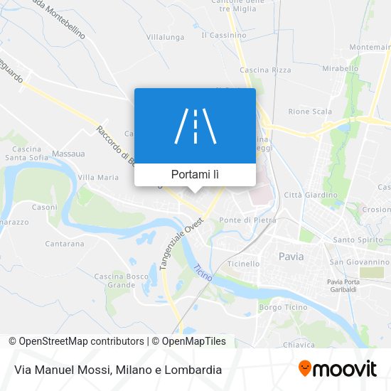 Mappa Via Manuel Mossi