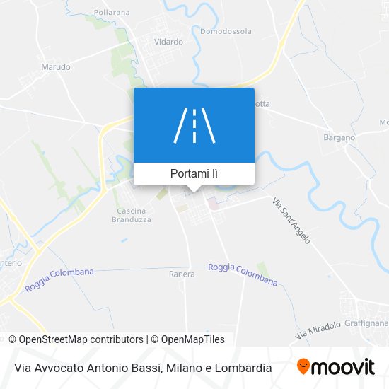 Mappa Via Avvocato Antonio Bassi