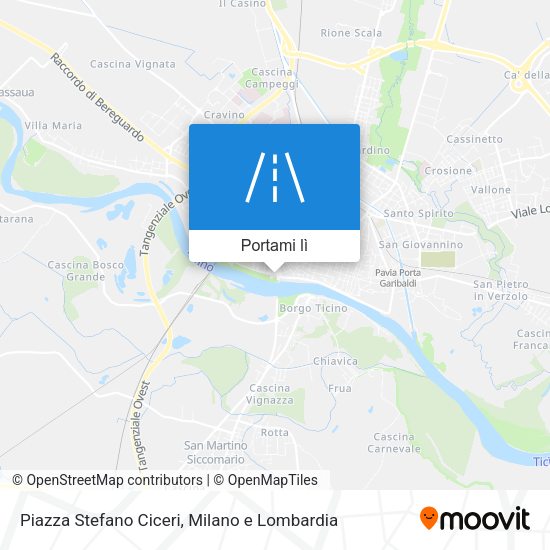 Mappa Piazza Stefano Ciceri