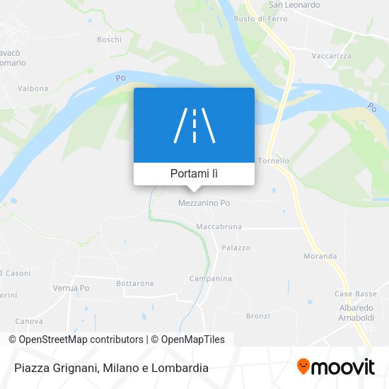 Mappa Piazza Grignani