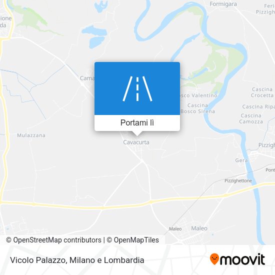 Mappa Vicolo Palazzo