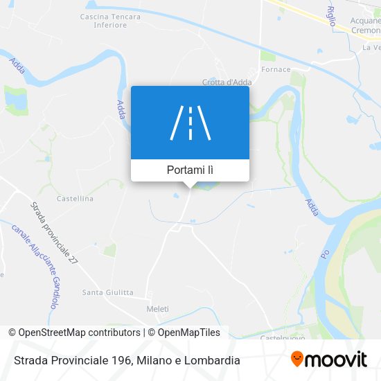 Mappa Strada Provinciale 196
