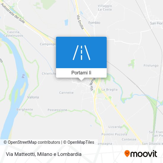 Mappa Via Matteotti