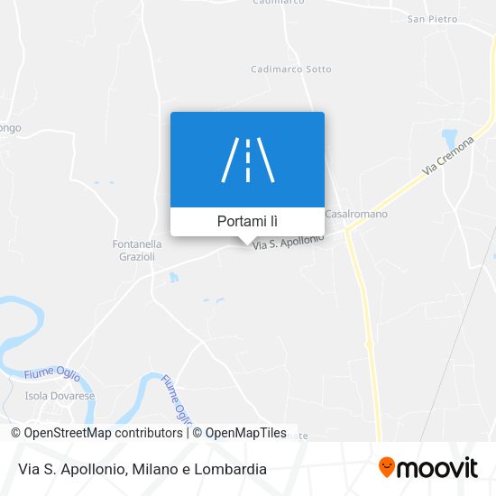 Mappa Via S. Apollonio