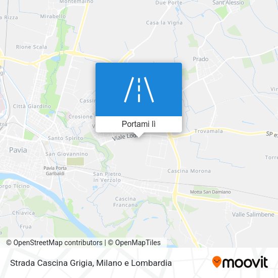 Mappa Strada Cascina Grigia