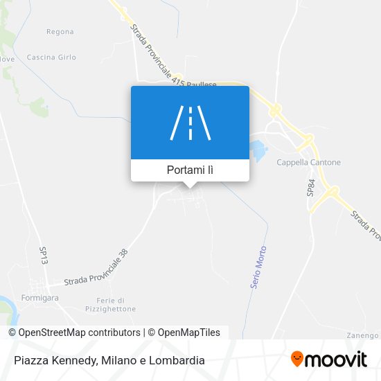 Mappa Piazza Kennedy