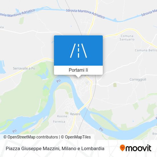 Mappa Piazza Giuseppe Mazzini