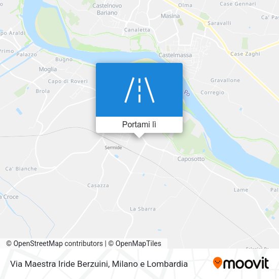 Mappa Via Maestra Iride Berzuini