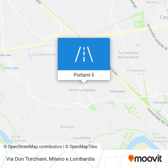 Mappa Via Don Torchiani
