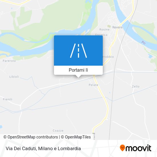Mappa Via Dei Caduti