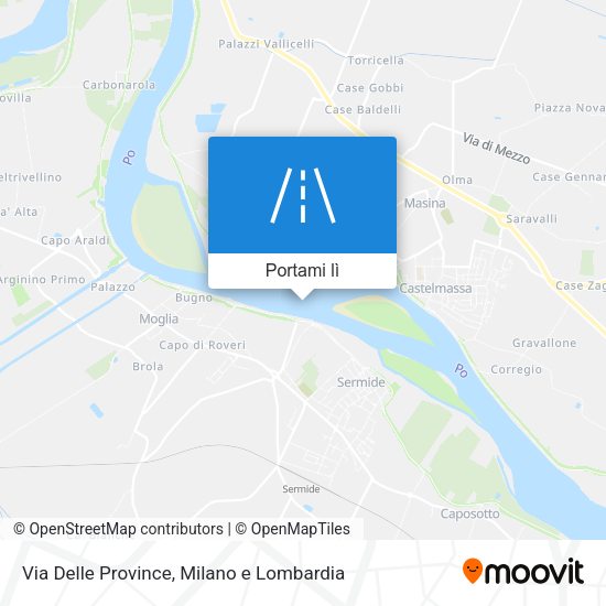 Mappa Via Delle Province