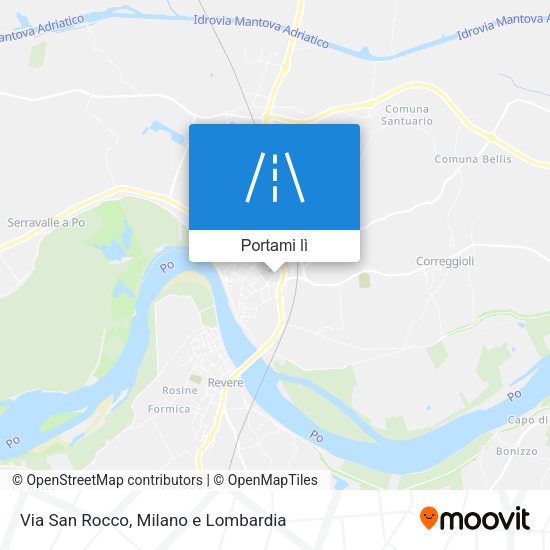 Mappa Via San Rocco