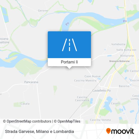 Mappa Strada Garvese
