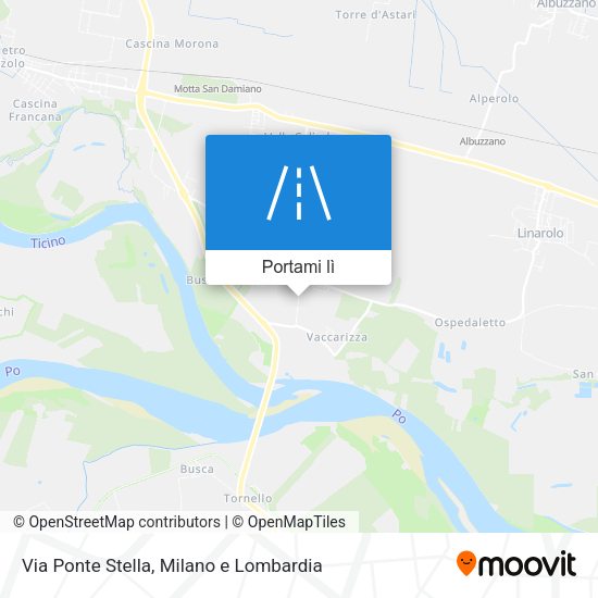 Mappa Via Ponte Stella