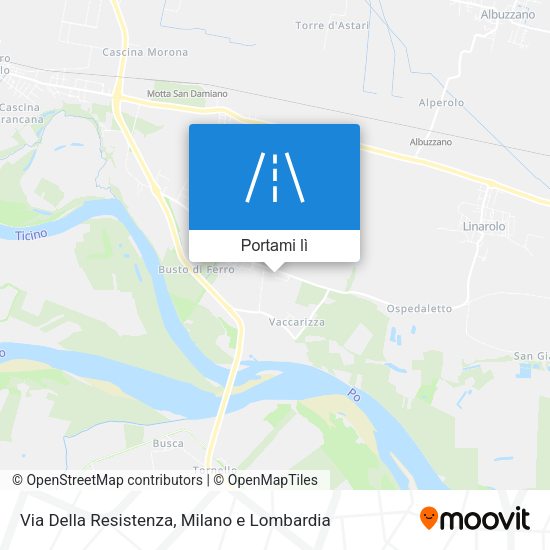 Mappa Via Della Resistenza