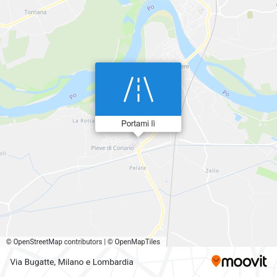 Mappa Via Bugatte