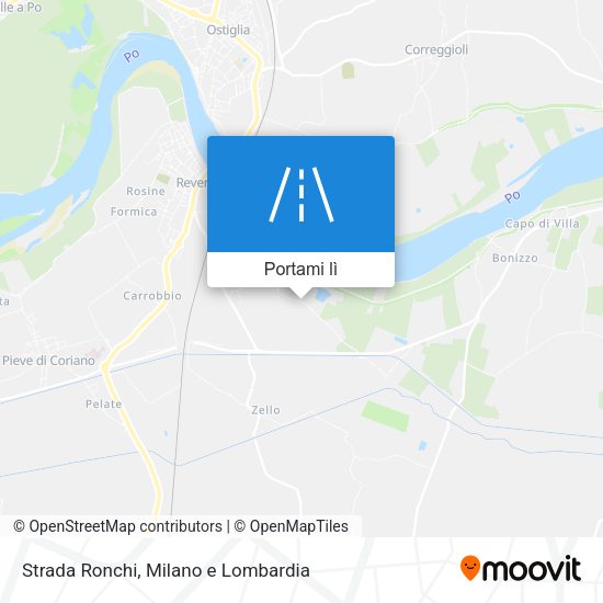 Mappa Strada Ronchi