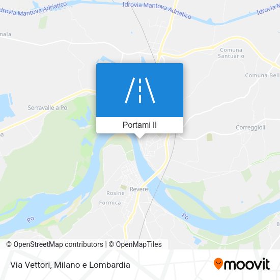 Mappa Via Vettori
