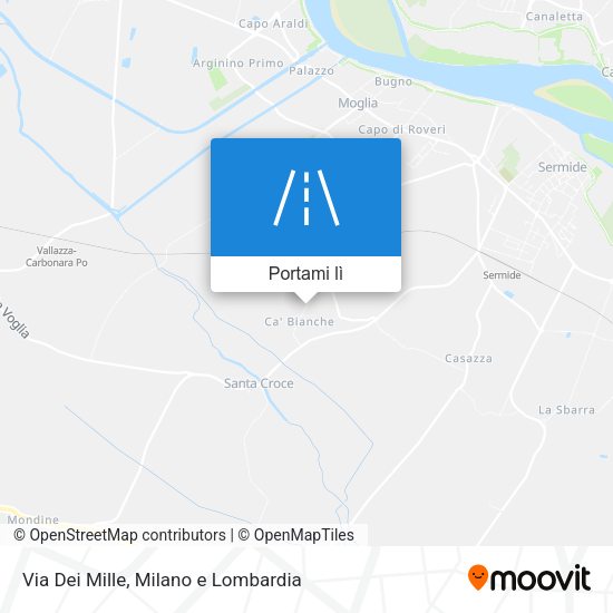 Mappa Via Dei Mille
