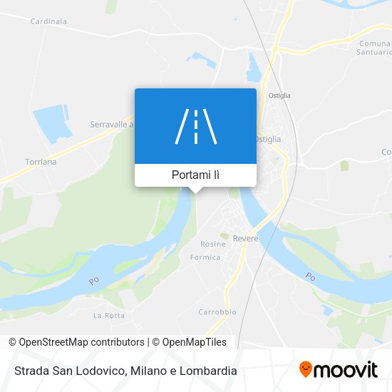 Mappa Strada San Lodovico