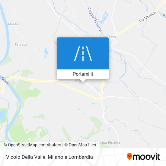 Mappa Vicolo Della Valle
