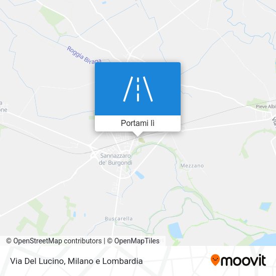 Mappa Via Del Lucino