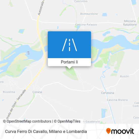Mappa Curva Ferro Di Cavallo
