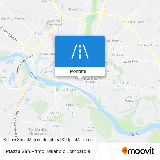 Mappa Piazza San Primo