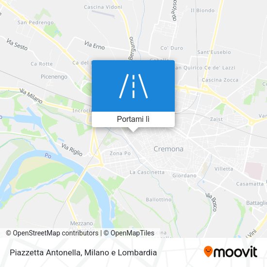 Mappa Piazzetta Antonella