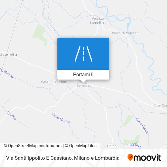 Mappa Via Santi Ippolito E Cassiano
