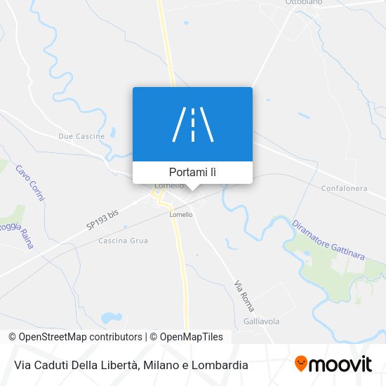 Mappa Via Caduti Della Libertà