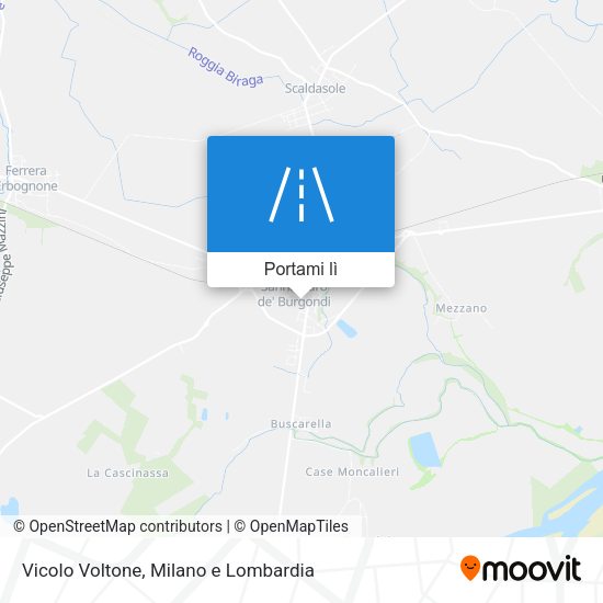 Mappa Vicolo Voltone