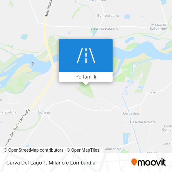 Mappa Curva Del Lago 1