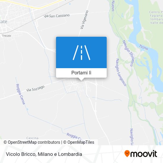 Mappa Vicolo Bricco